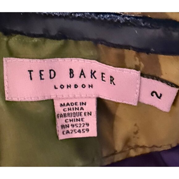 Ted Baker Strapless Maxi Dress Glam Wedding Guest Formal Gown - Picture 7 of 10